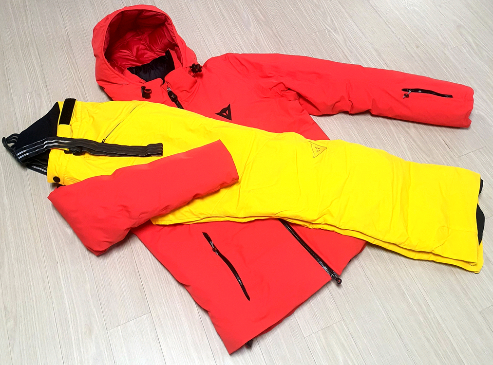 이태리 명품 다이네즈 남녀 공용 구스 다운 스키복--5