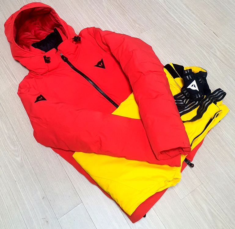 이태리 명품 다이네즈 남녀 공용 구스 다운 스키복--7