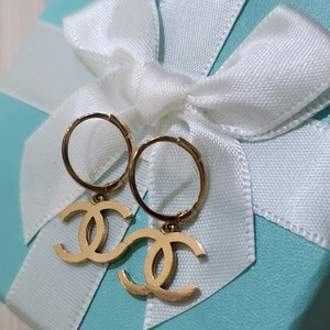 18k 로즈골드 귀걸이