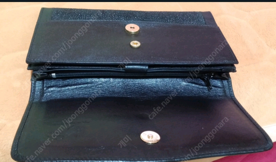 천연 가오리가죽 장지갑 uk real stingray leather 20000원--9