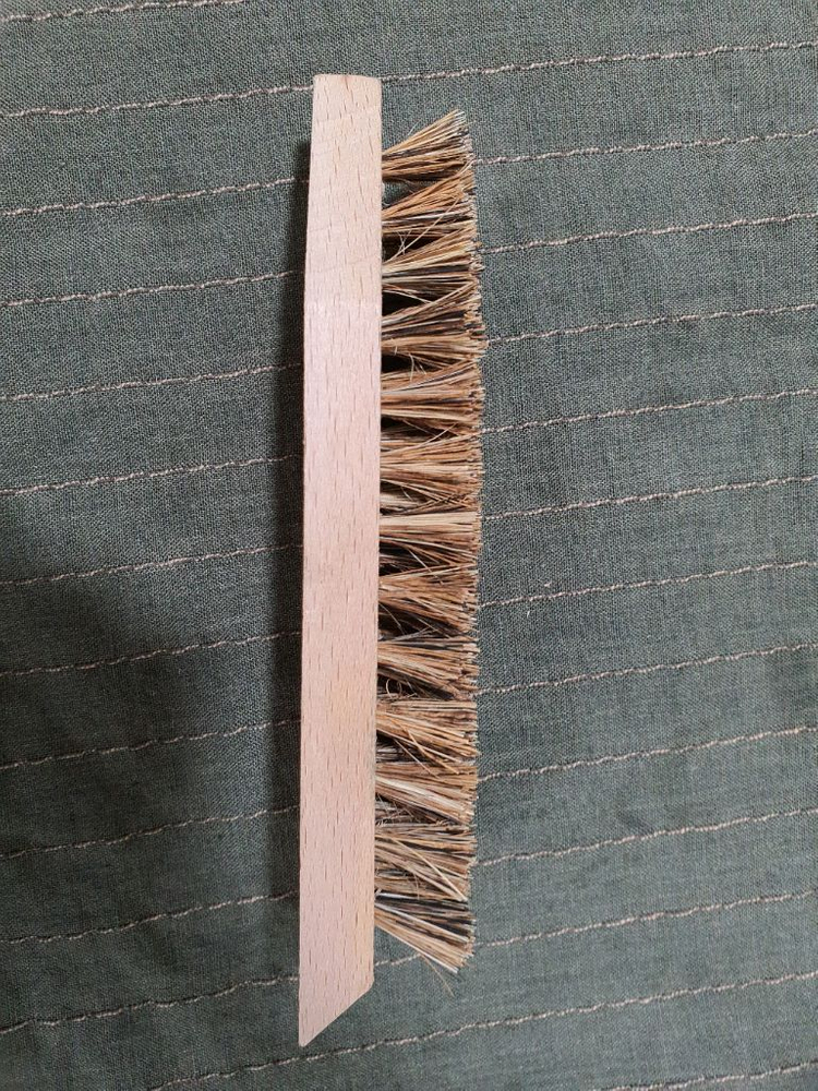 스웨이드용 코코넛 솔 브러쉬 부츠 구두용 사피르--2