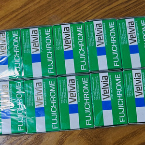 벨비아50 슬라이드 필름 10롤 세트