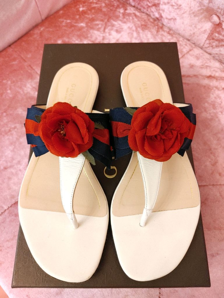 정품- 구찌 슬리퍼--1