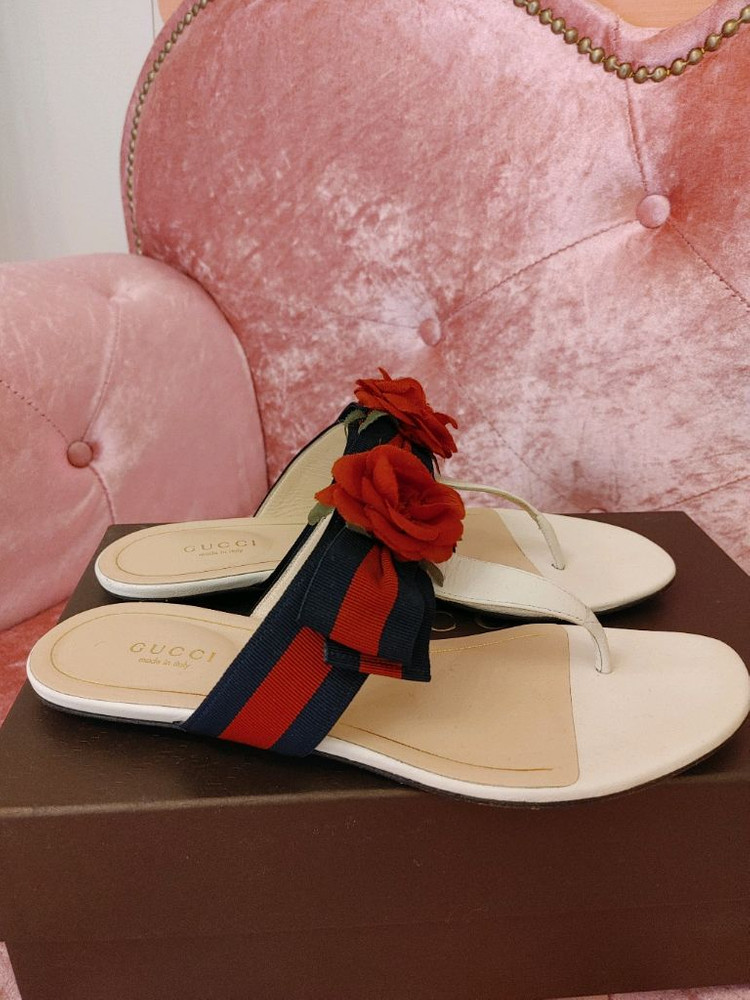 정품- 구찌 슬리퍼--3