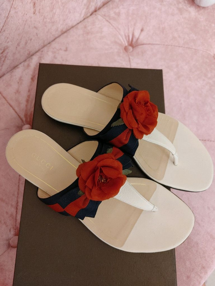 정품- 구찌 슬리퍼--5