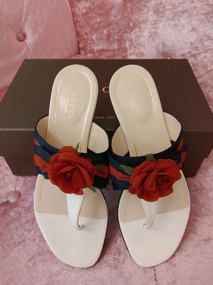 정품- 구찌 슬리퍼--8