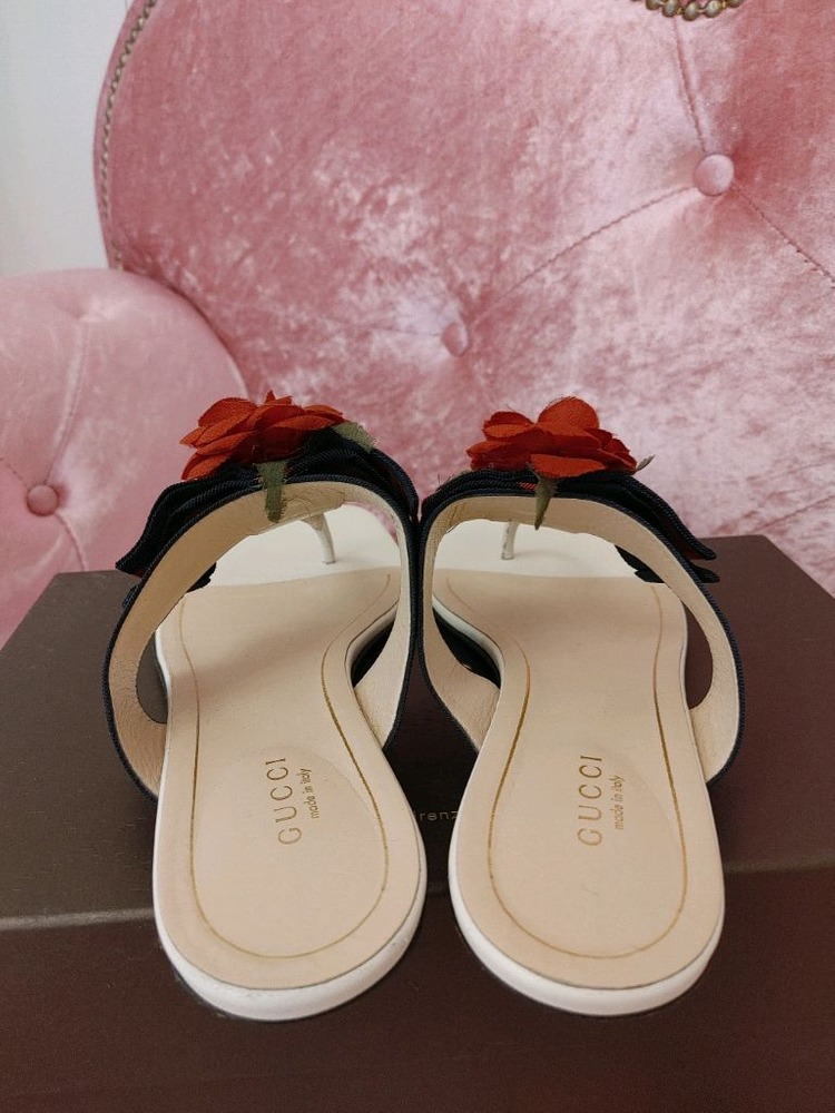 정품- 구찌 슬리퍼--9