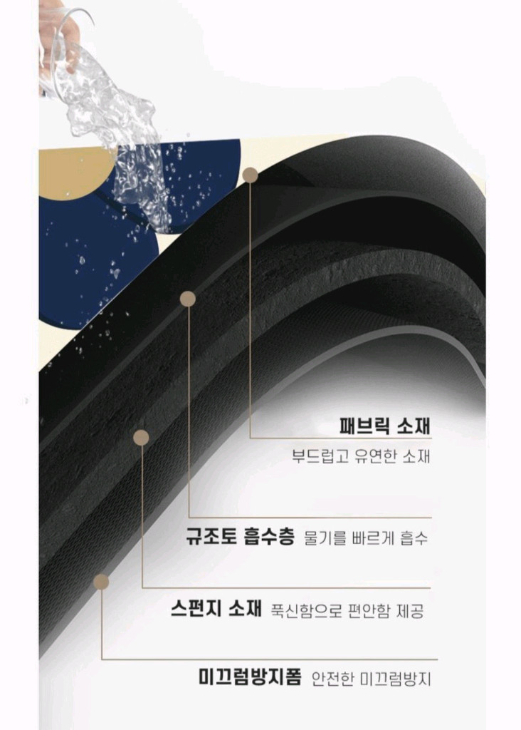 스위트 규조토 매트.새상품--5