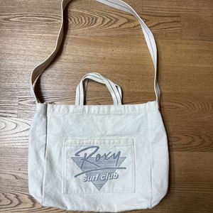 록시 surf club 아이보리 에코백