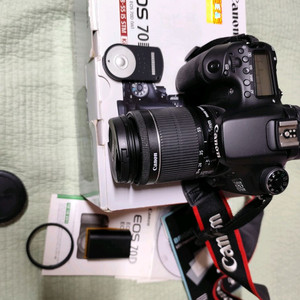 민트급 캐논70D 번들킷