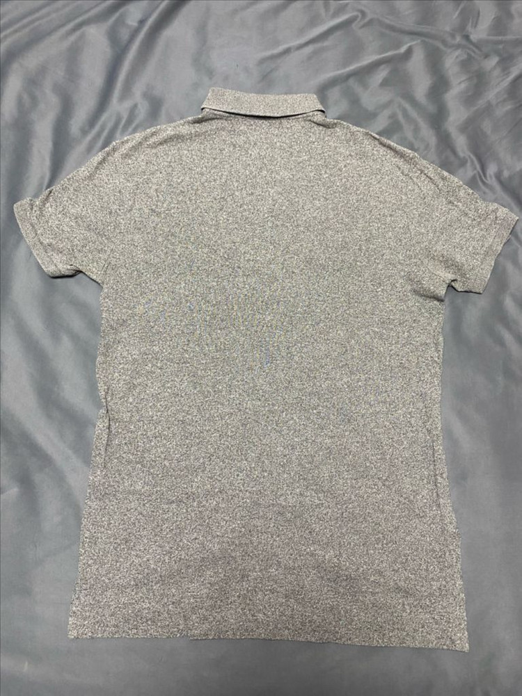 폴로 랄프로렌 카라티 M 그레이 커스텀핏 Polo Ralph Lauren 반팔 PK 티셔츠--4