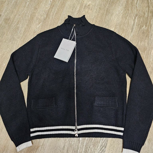 마뗑킴 matin kim 니트 집업 가디건 S