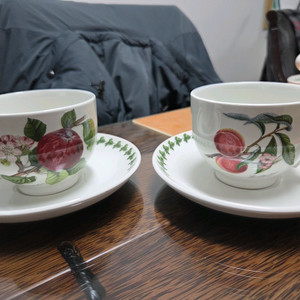 포모나 커피잔 소서 세트 일괄