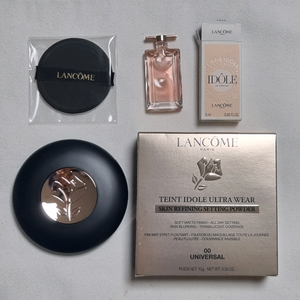 [새상품] 랑콤 NEW 뗑 이돌 스킨 리파이닝 세팅 파우더+퍼퓸