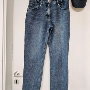 SJSJ 워싱 세미 배기 보이핏 청바지 64.