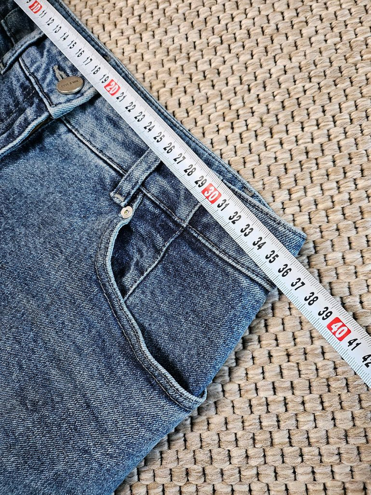 SJSJ 워싱 세미 배기 보이핏 청바지 64.--6