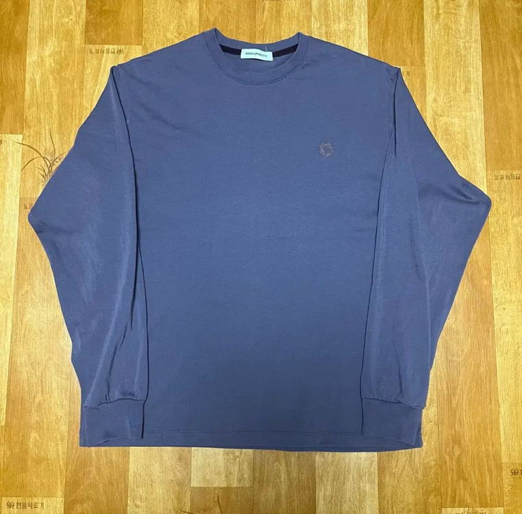 [S] 999휴머니티 EVD 로고 롱슬리브 페이디드 퍼플 이미지