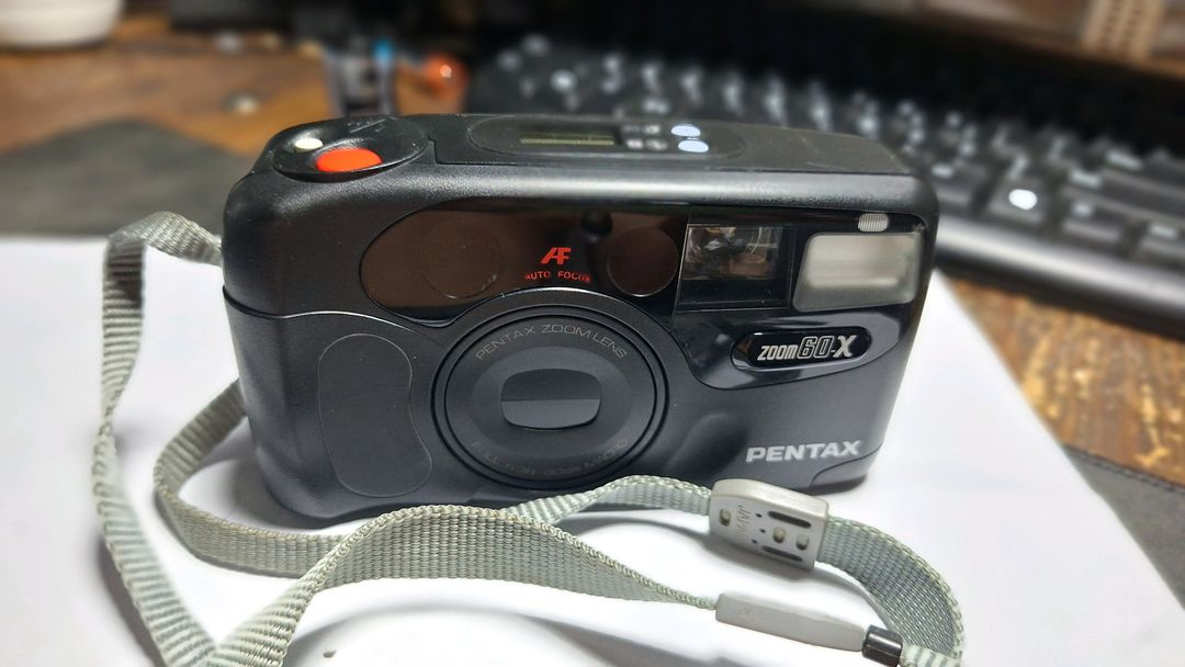 펜탁스 zoom 60X 필름카메라 /빈티지 레트로 로모 앤틱 y2k 일본 감성 필카 촬영 사진 인테리어 이미지