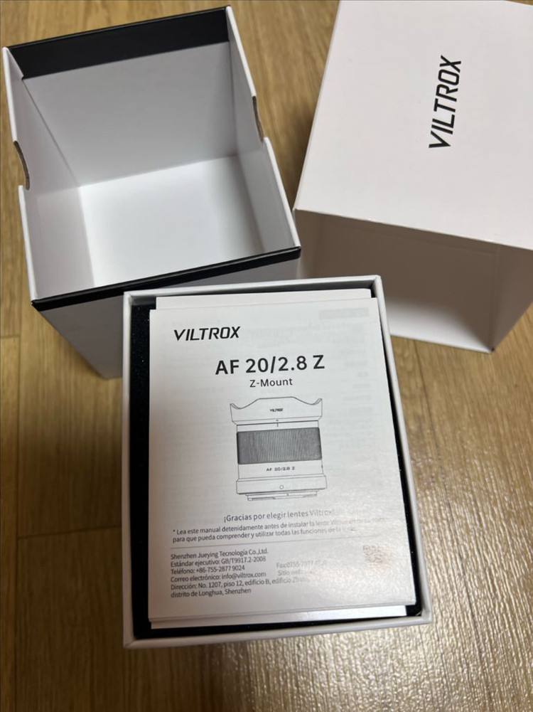 빌트록스 20mm F2.8 렌즈 풀프레임 AIR 시리즈 니콘 Z 마운트--6