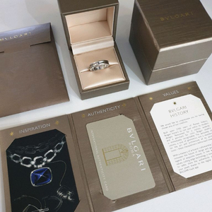 불가리 정품 비제로원 1밴드링 반지 화이트 57호