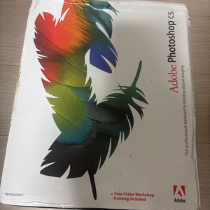 포토샵 CS 정품 판매 / CD, 메뉴얼 미개봉