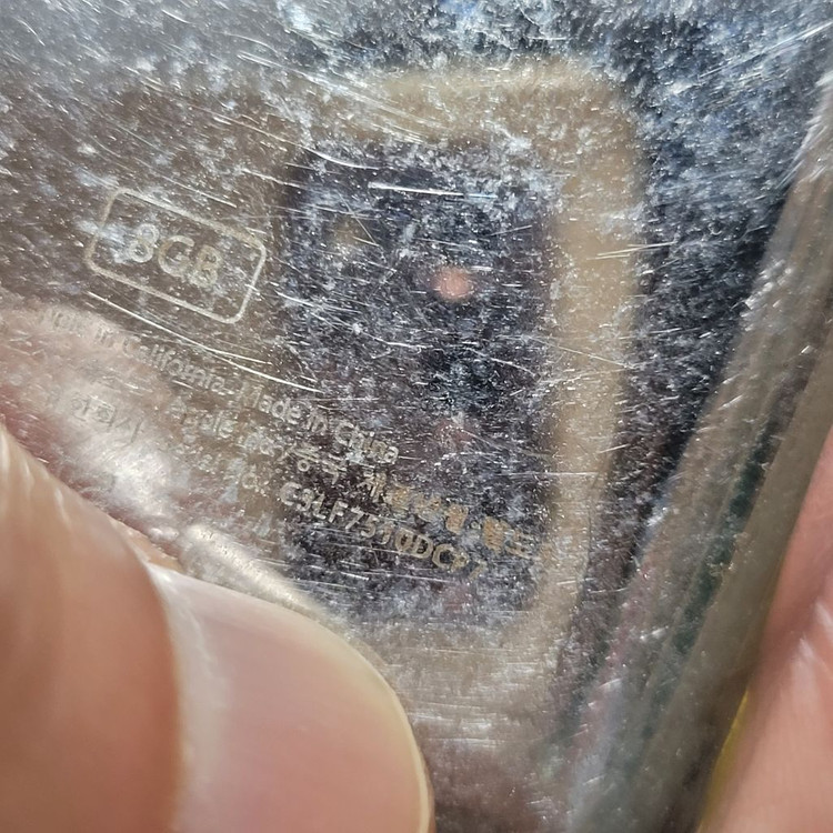 아이팟터치 4세대 8기가 부품용 이미지