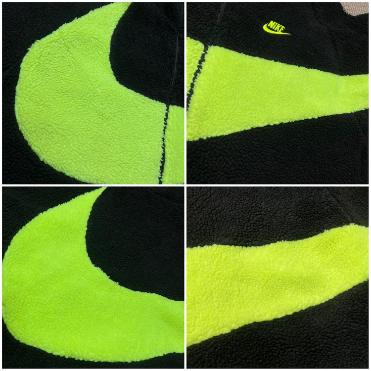 나이키 빅스우시 리버시블 플리스 자켓 XL--7