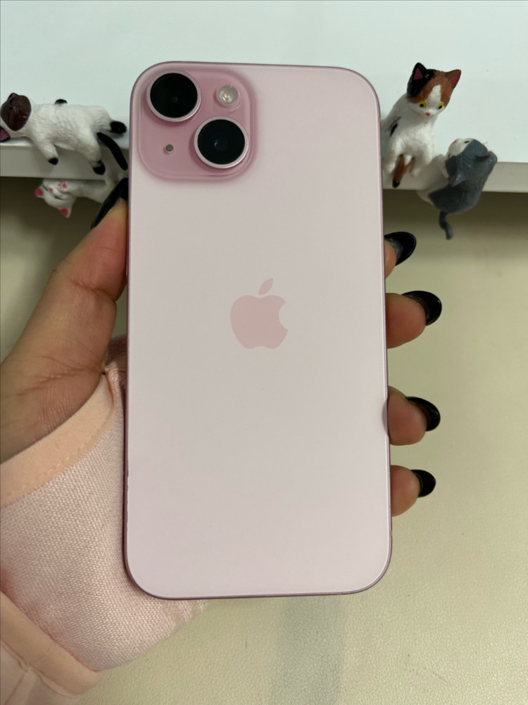 아이폰15 256G 핑크 S급!--1