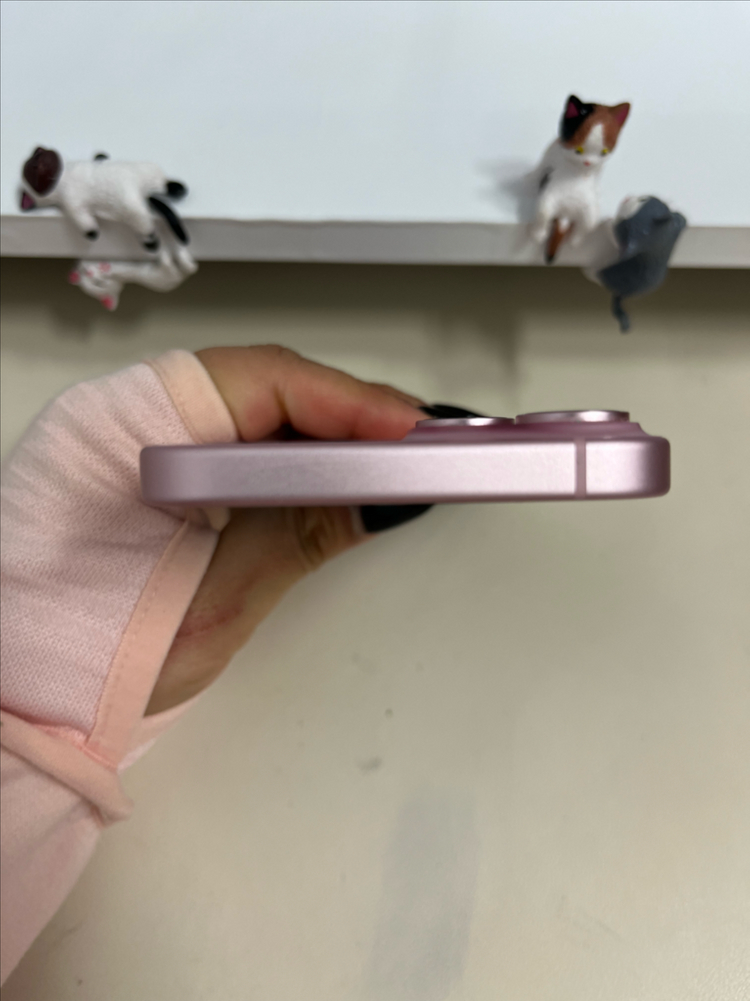 아이폰15 256G 핑크 S급!--2