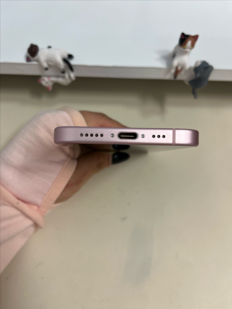 아이폰15 256G 핑크 S급!--3