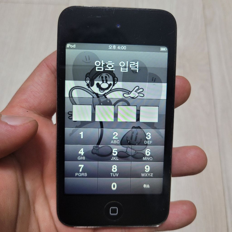 아이팟터치 4세대 32기가 고장품--3