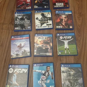 PS4,5 게임 타이틀 모음