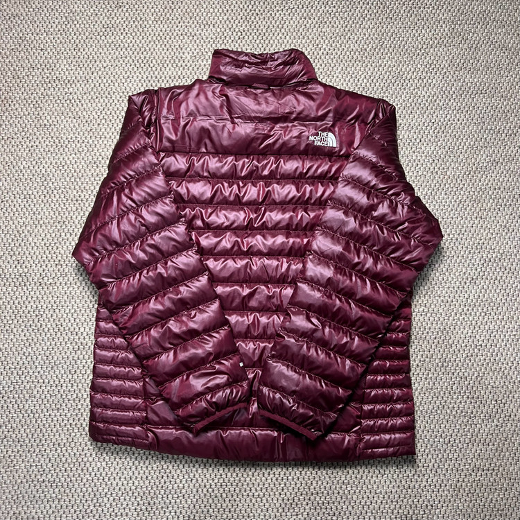 노스페이스 550 경량 패딩 버건디 L--1