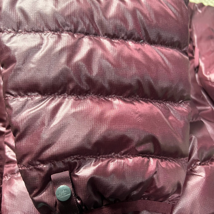 노스페이스 550 경량 패딩 버건디 L--7