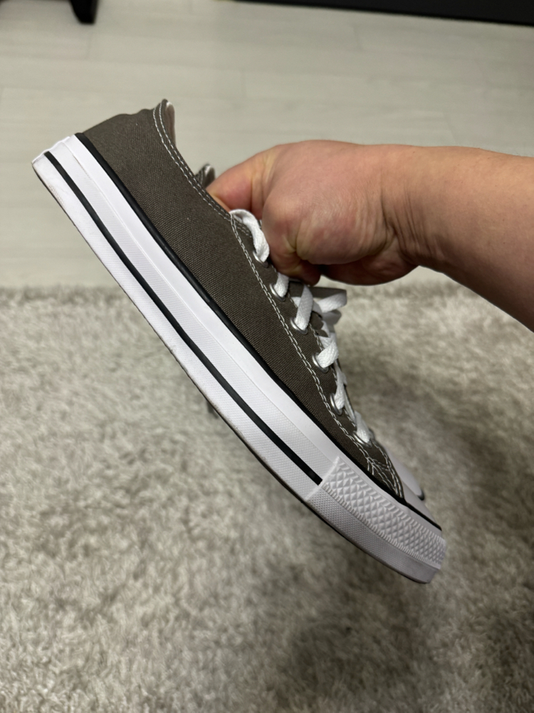 [265] 컨버스 척테일러 올스타 클래식 로우 차콜--1