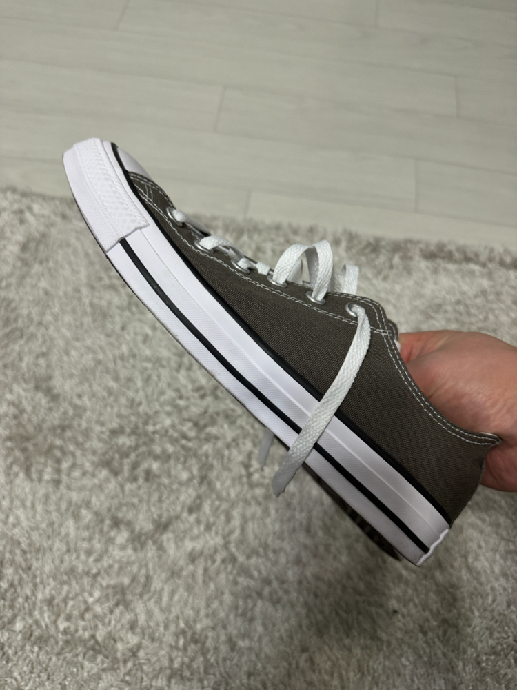 [265] 컨버스 척테일러 올스타 클래식 로우 차콜--2