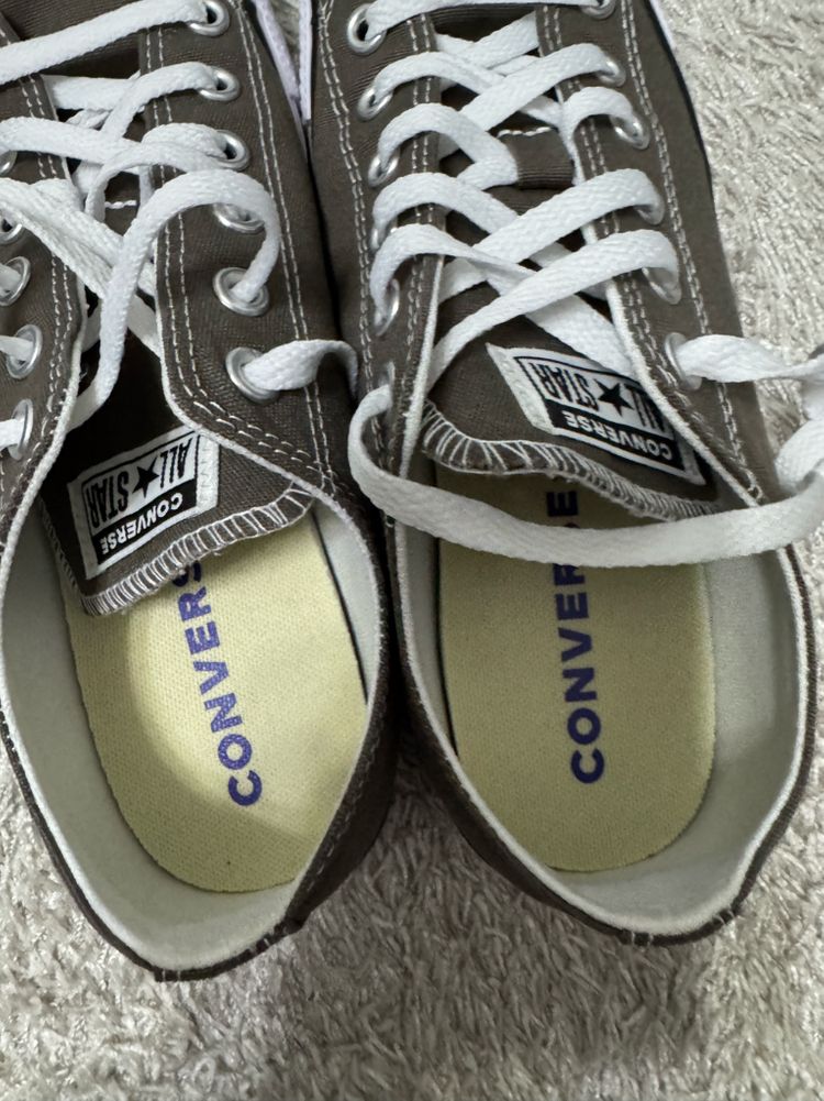 [265] 컨버스 척테일러 올스타 클래식 로우 차콜--3