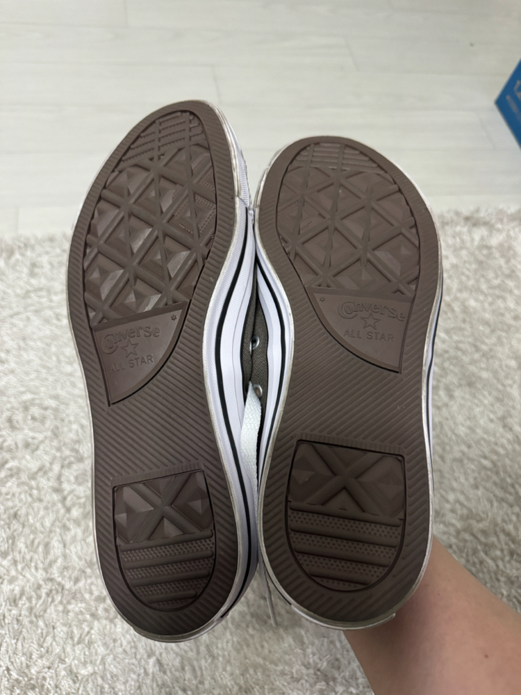 [265] 컨버스 척테일러 올스타 클래식 로우 차콜--4