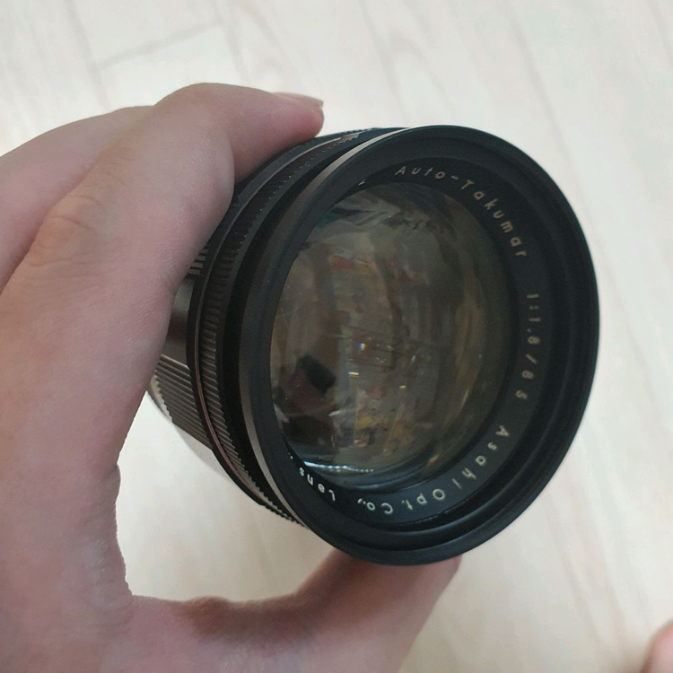 오토타쿠마 auto takumar 85mm f1.8 이미지