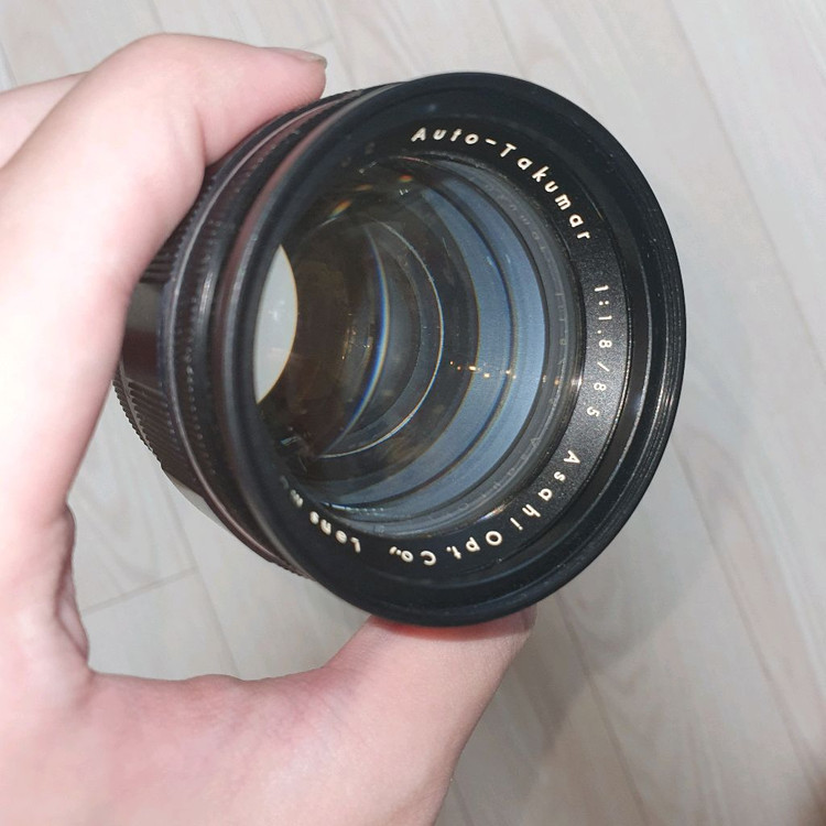 오토타쿠마 auto takumar 85mm f1.8 이미지