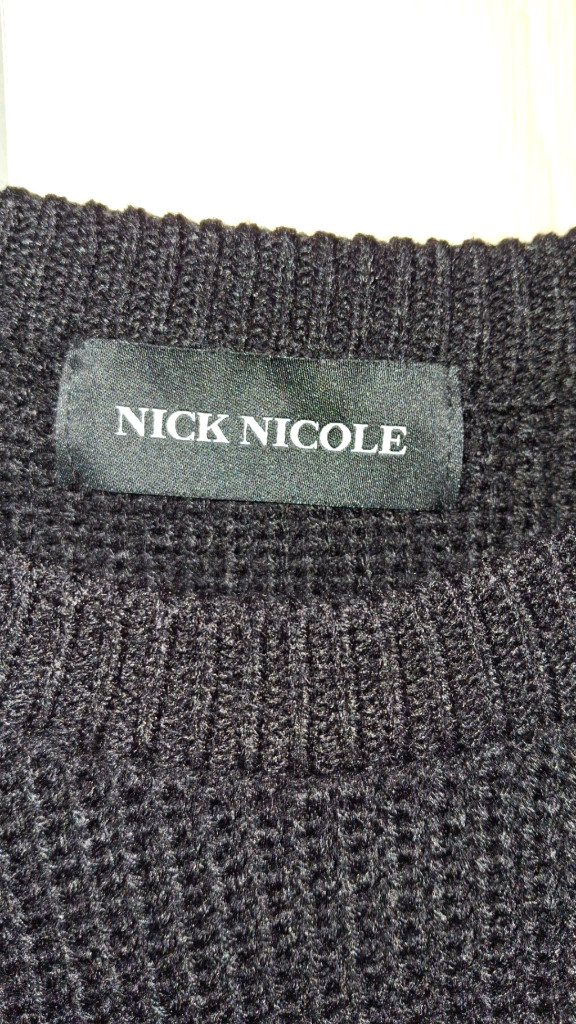 닉앤니콜 니트--2