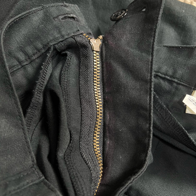 더블탭스 정글스탁 카고 팬츠 블랙 2--5