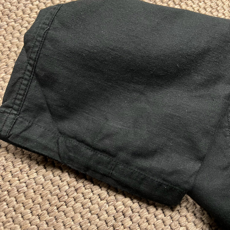 더블탭스 정글스탁 카고 팬츠 블랙 2--7