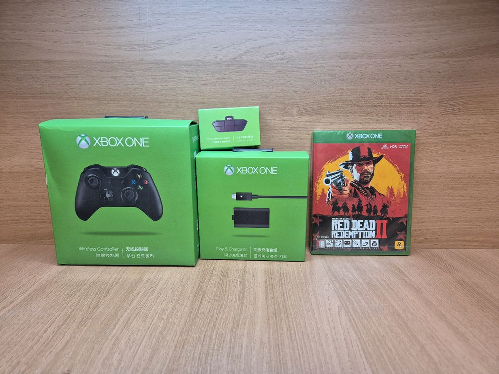 XBOX ONE 콘솔(DAY ONE)+컨트롤러 세트+게임 이미지
