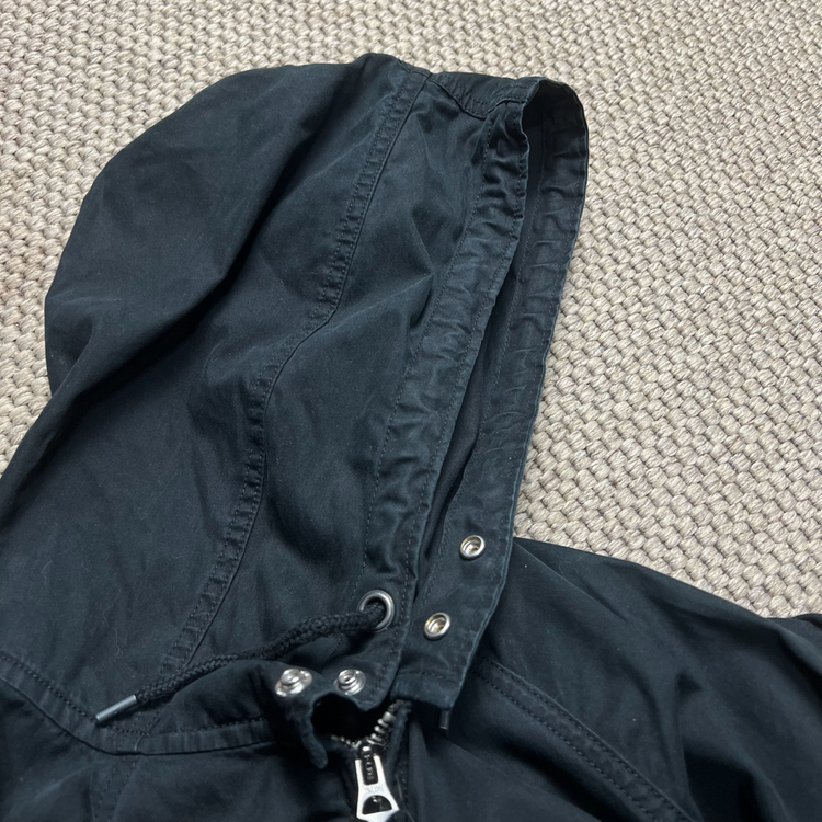 폴로 랄프로렌 코튼 후드 자켓 블랙 M--4