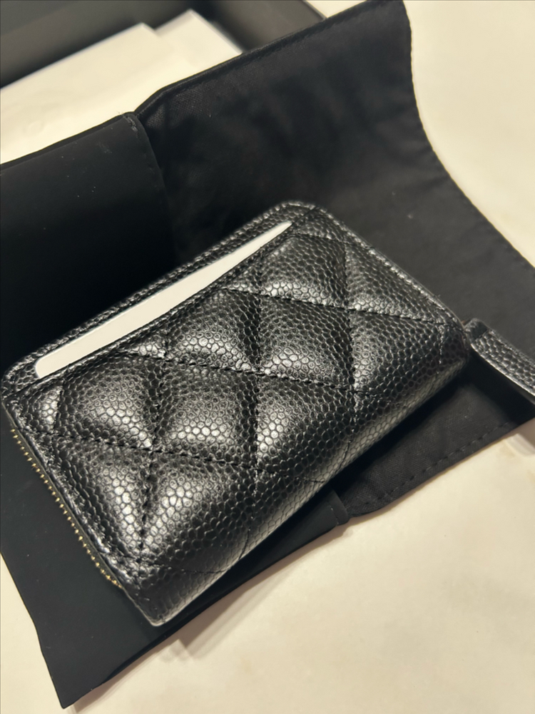 샤넬 캐비어 지퍼 새상품 (가격내림)--4