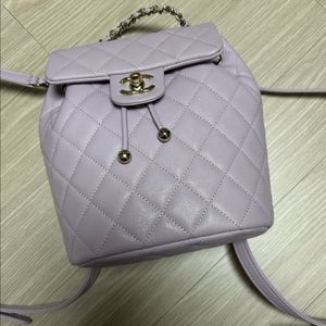 샤넬 어반 백팩 라벤더