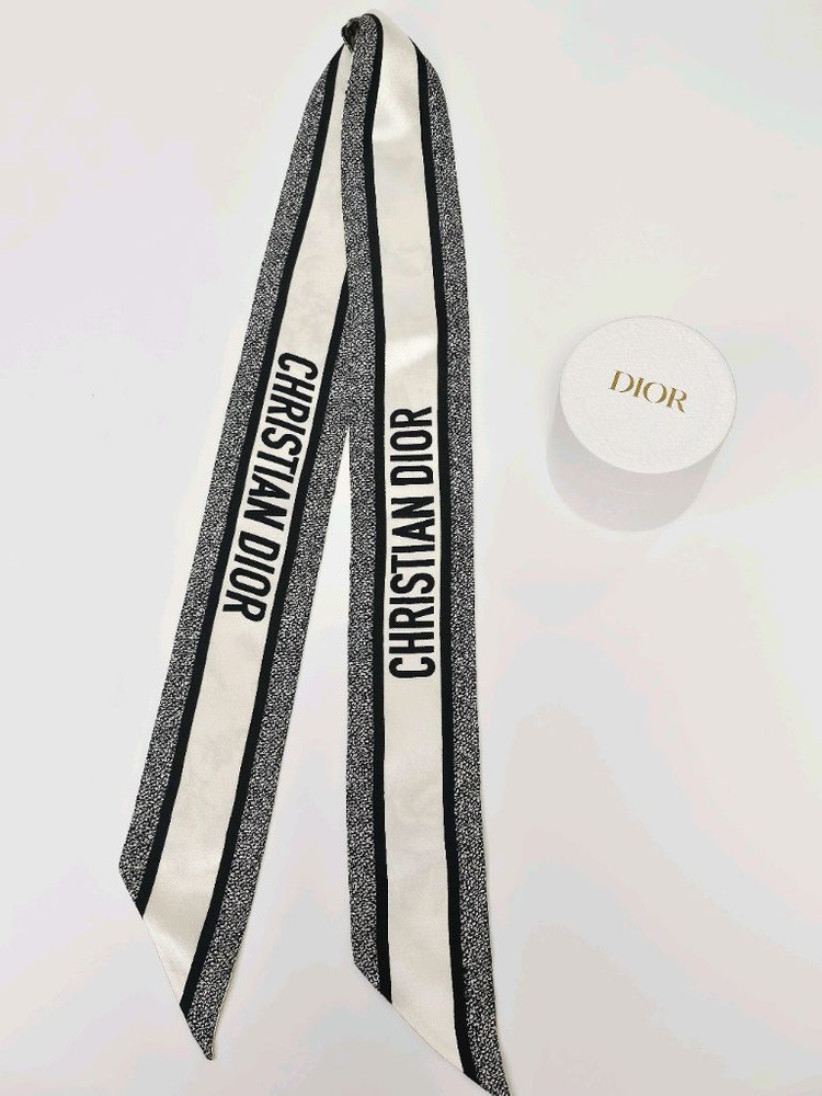 디올 쟈뎅 보타니크 미차 스카프 실크 트윌 화이트 멀티컬러 이미지