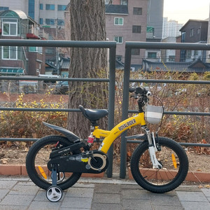 (중고)어린이 자전거 팝니다(16인치 6세만)