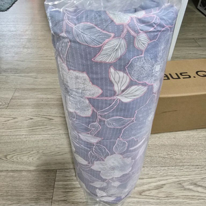 새상품 haus.Q 꽃무늬 차렵이불 더블 충전재 거위털 기털 100%